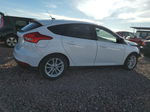 2016 Ford Focus Se White vin: 1FADP3K21GL352533