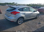 2018 Ford Focus Se Silver vin: 1FADP3K21JL213056