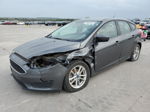 2018 Ford Focus Se Gray vin: 1FADP3K21JL315411