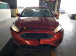 2018 Ford Focus Se Red vin: 1FADP3K21JL327025