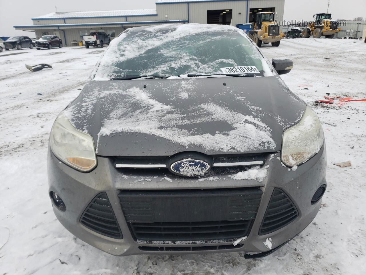 2013 Ford Focus Se Gray vin: 1FADP3K22DL112693