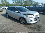 2013 Ford Focus Se Silver vin: 1FADP3K22DL161702