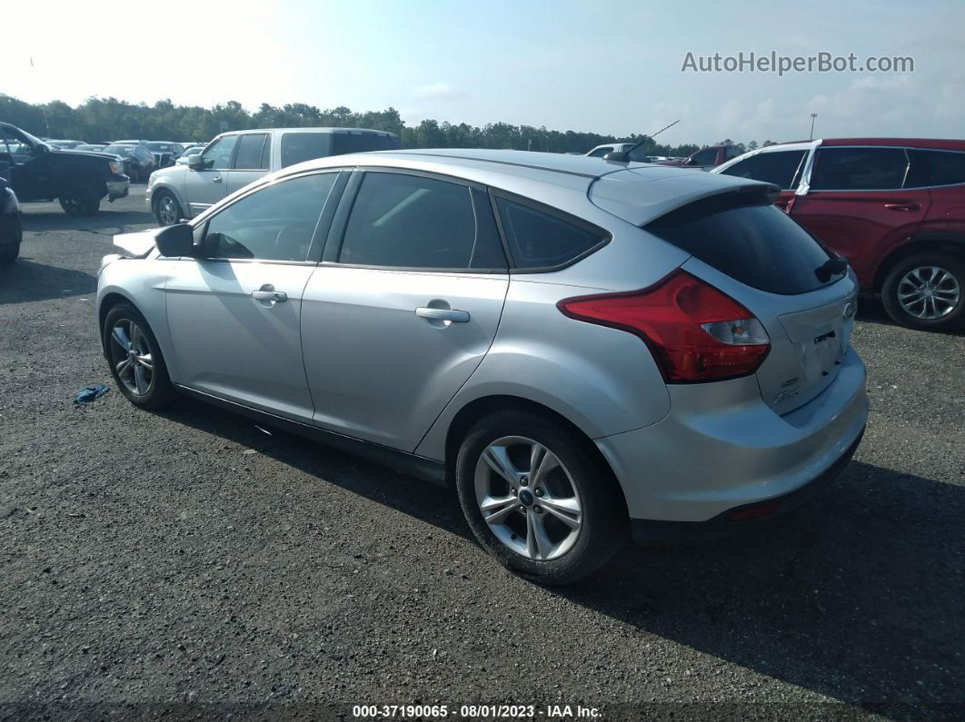 2013 Ford Focus Se Silver vin: 1FADP3K22DL161702