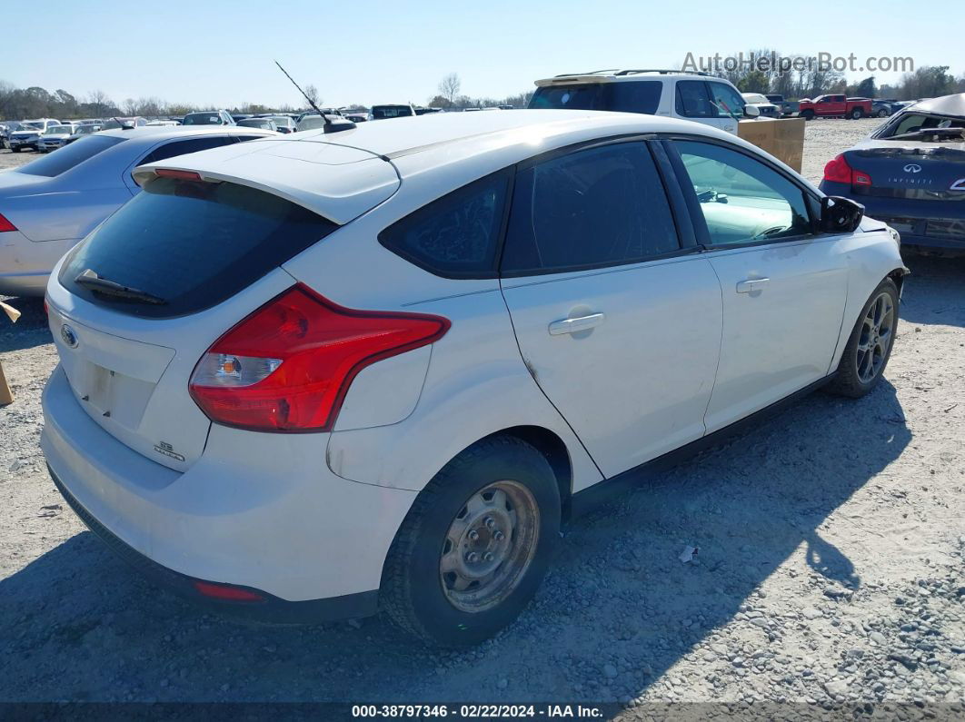 2013 Ford Focus Se Белый vin: 1FADP3K22DL161750