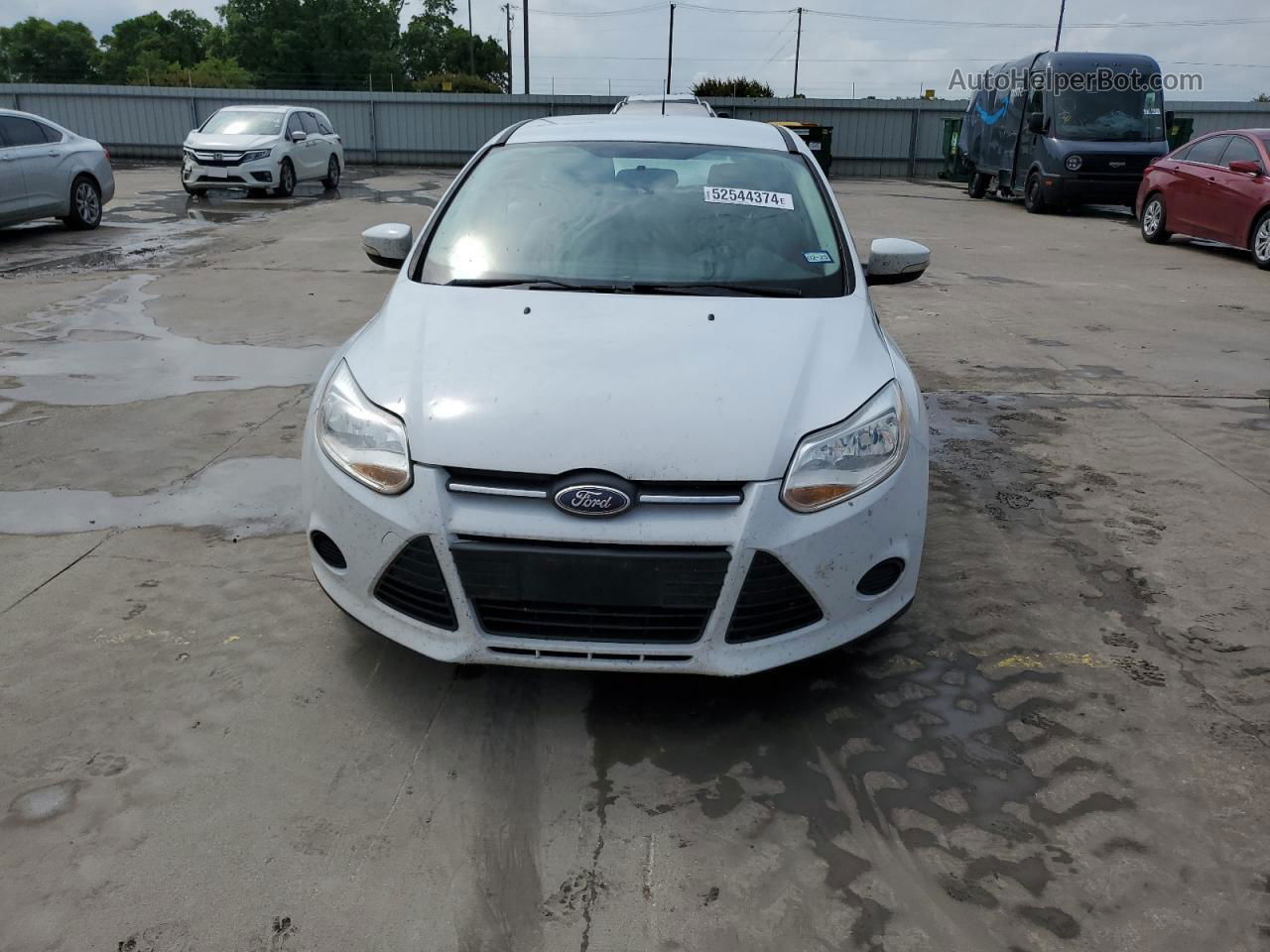 2013 Ford Focus Se White vin: 1FADP3K22DL263064