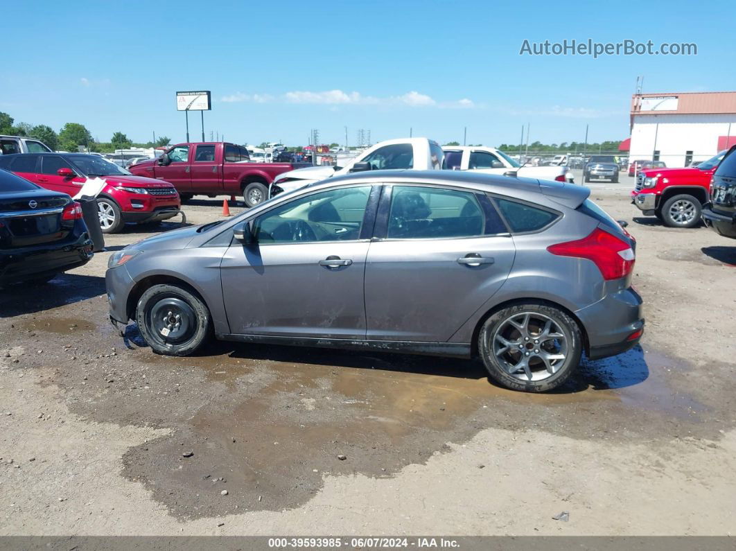 2013 Ford Focus Se Gray vin: 1FADP3K22DL303076