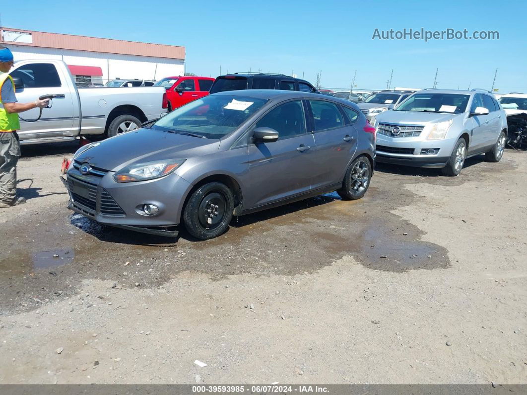 2013 Ford Focus Se Gray vin: 1FADP3K22DL303076