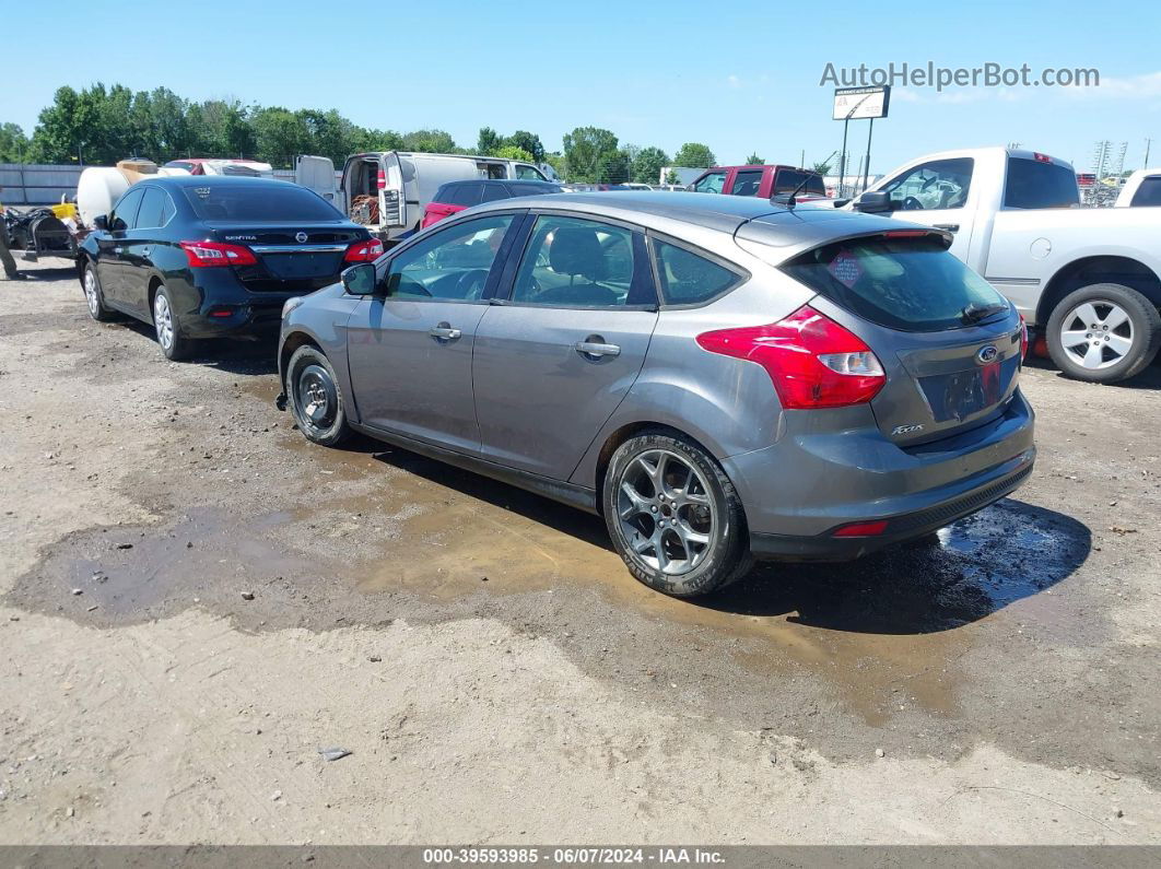 2013 Ford Focus Se Gray vin: 1FADP3K22DL303076