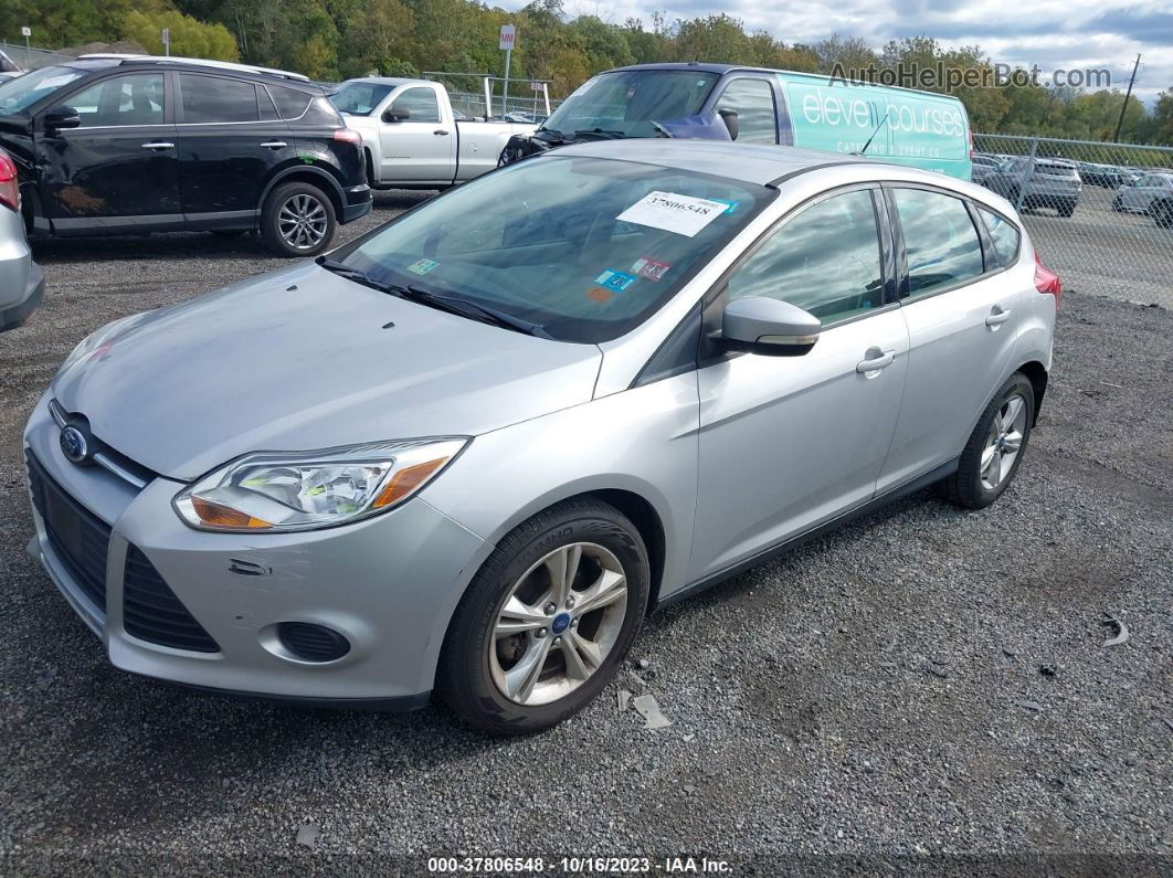 2013 Ford Focus Se Silver vin: 1FADP3K22DL305989