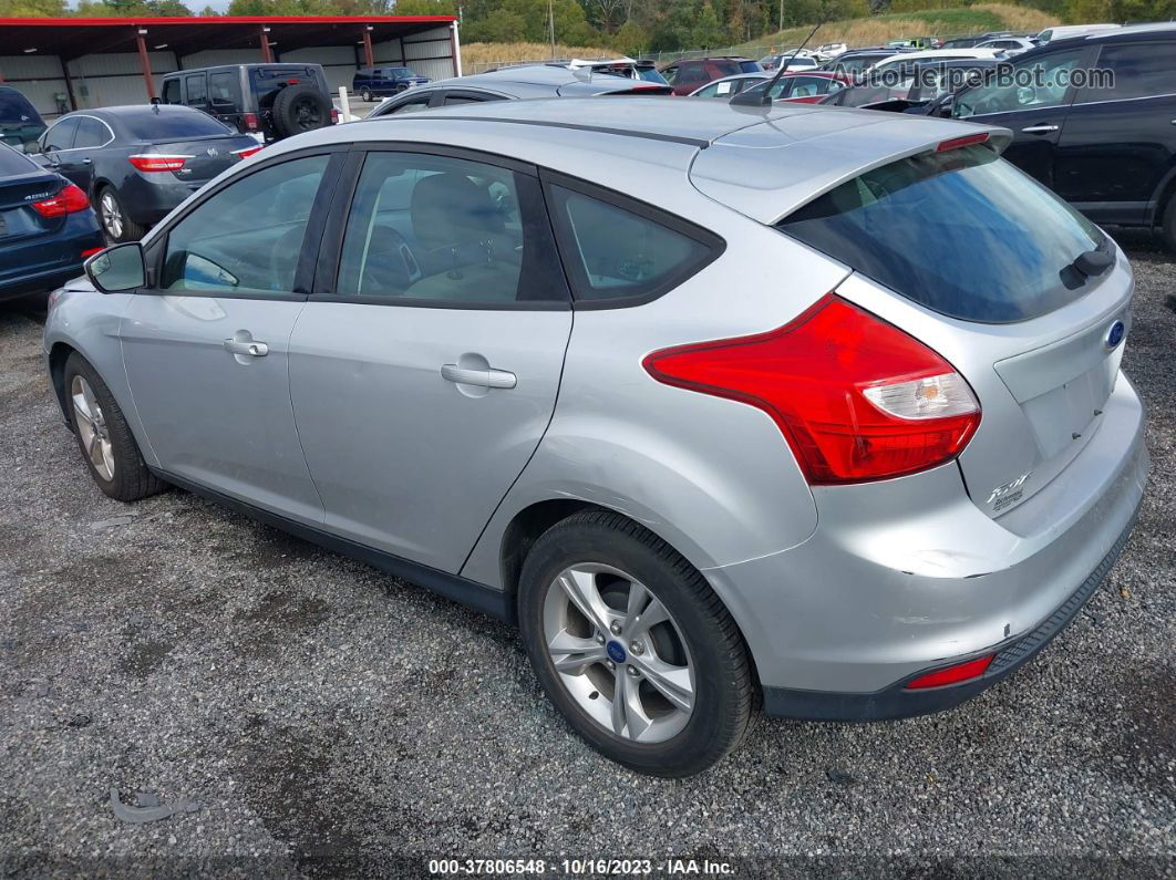 2013 Ford Focus Se Silver vin: 1FADP3K22DL305989