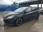 2014 Ford Focus Se Black vin: 1FADP3K22EL117149