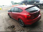 2014 Ford Focus Se Red vin: 1FADP3K22EL191848