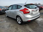 2014 Ford Focus Se Silver vin: 1FADP3K22EL388339