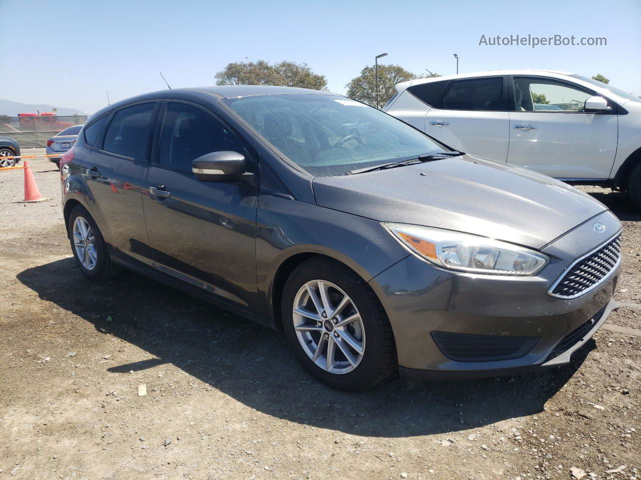 2016 Ford Focus Se Charcoal vin: 1FADP3K22GL258547