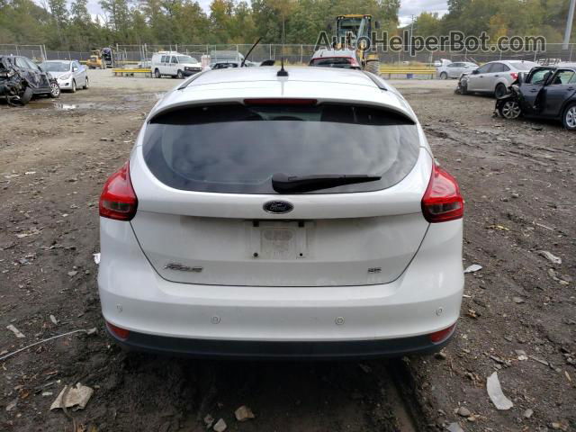 2016 Ford Focus Se Белый vin: 1FADP3K22GL287451