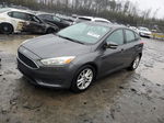 2016 Ford Focus Se Gray vin: 1FADP3K22GL294593