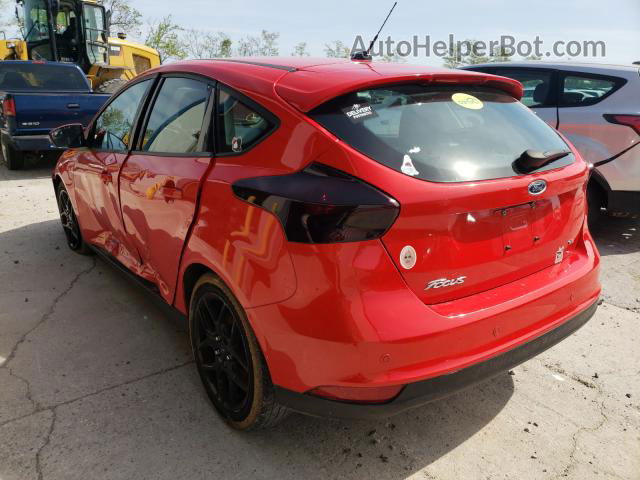 2016 Ford Focus Se Red vin: 1FADP3K22GL333120