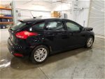 2017 Ford Focus Se Black vin: 1FADP3K22HL216364