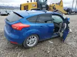 2018 Ford Focus Se Blue vin: 1FADP3K22JL260886