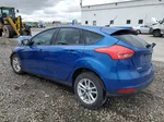 2018 Ford Focus Se Blue vin: 1FADP3K22JL260886