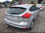 2018 Ford Focus Se Silver vin: 1FADP3K22JL262296