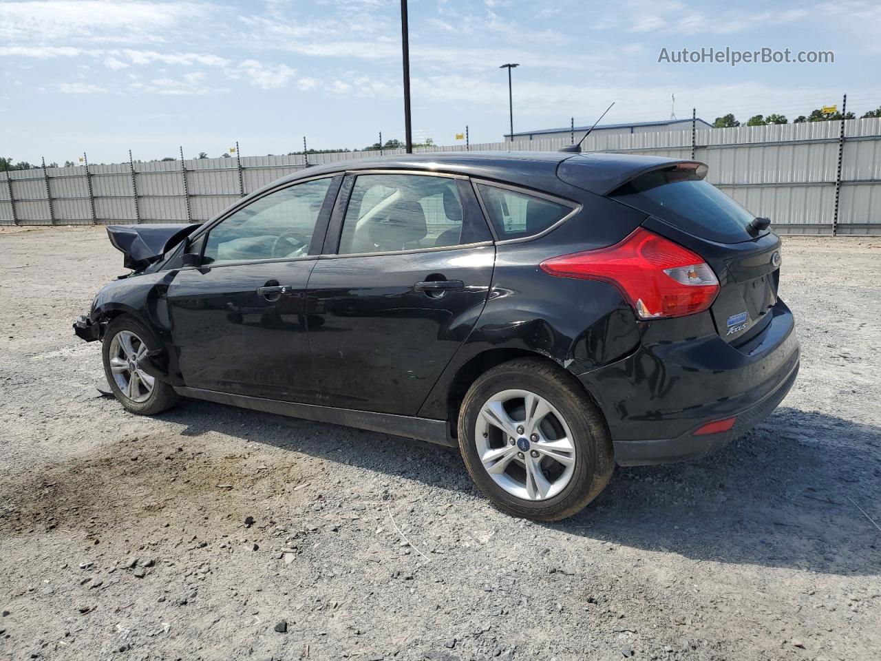 2013 Ford Focus Se Black vin: 1FADP3K23DL247584