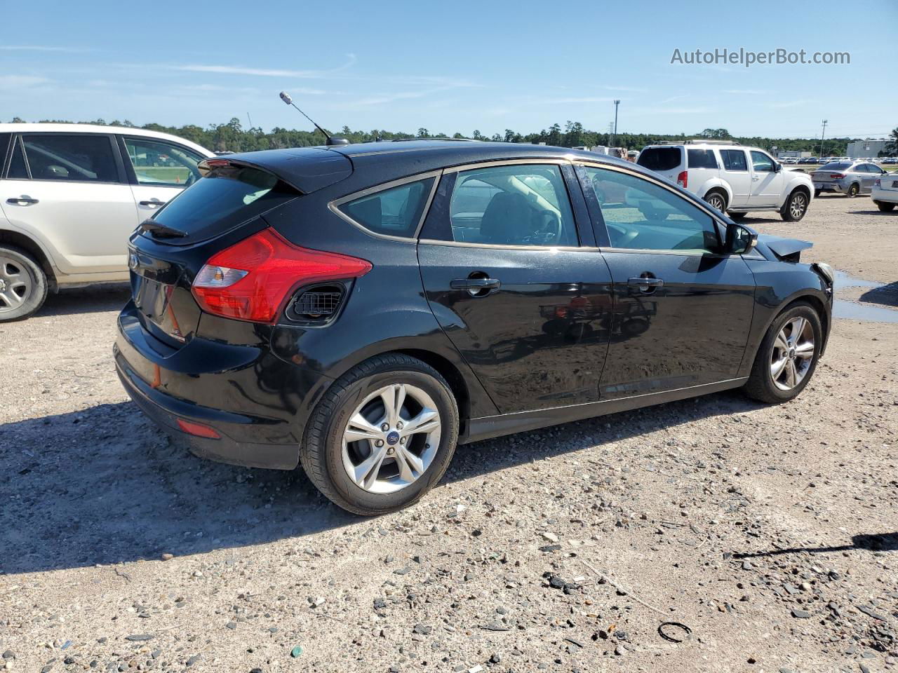 2013 Ford Focus Se Gray vin: 1FADP3K23DL294209