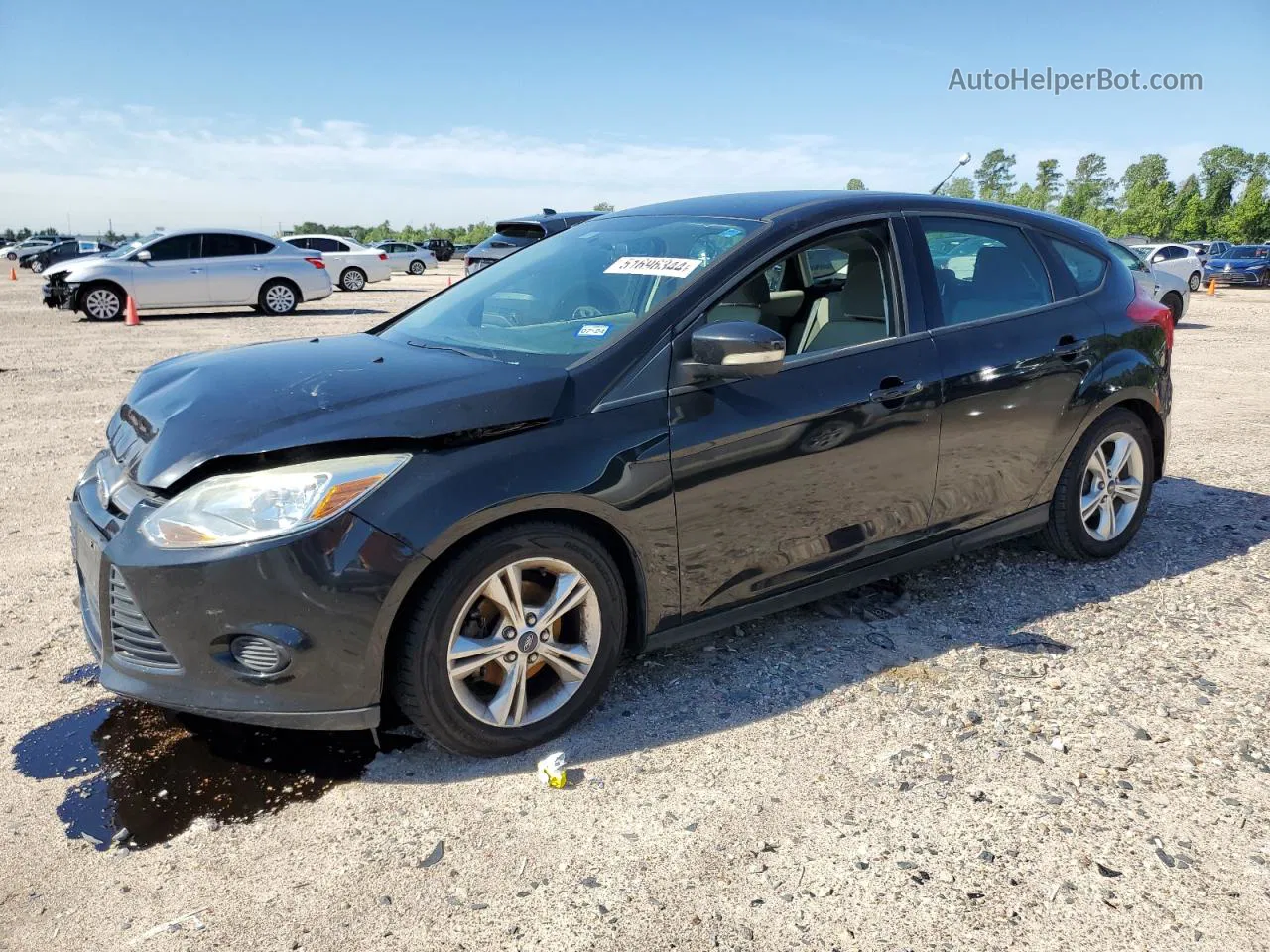 2013 Ford Focus Se Gray vin: 1FADP3K23DL294209