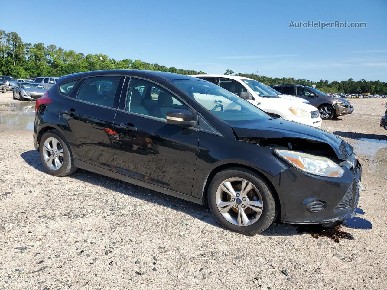 2013 Ford Focus Se Gray vin: 1FADP3K23DL294209