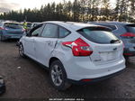 2013 Ford Focus Se White vin: 1FADP3K23DL374979