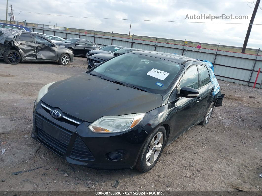 2014 Ford Focus Se Черный vin: 1FADP3K23EL144943