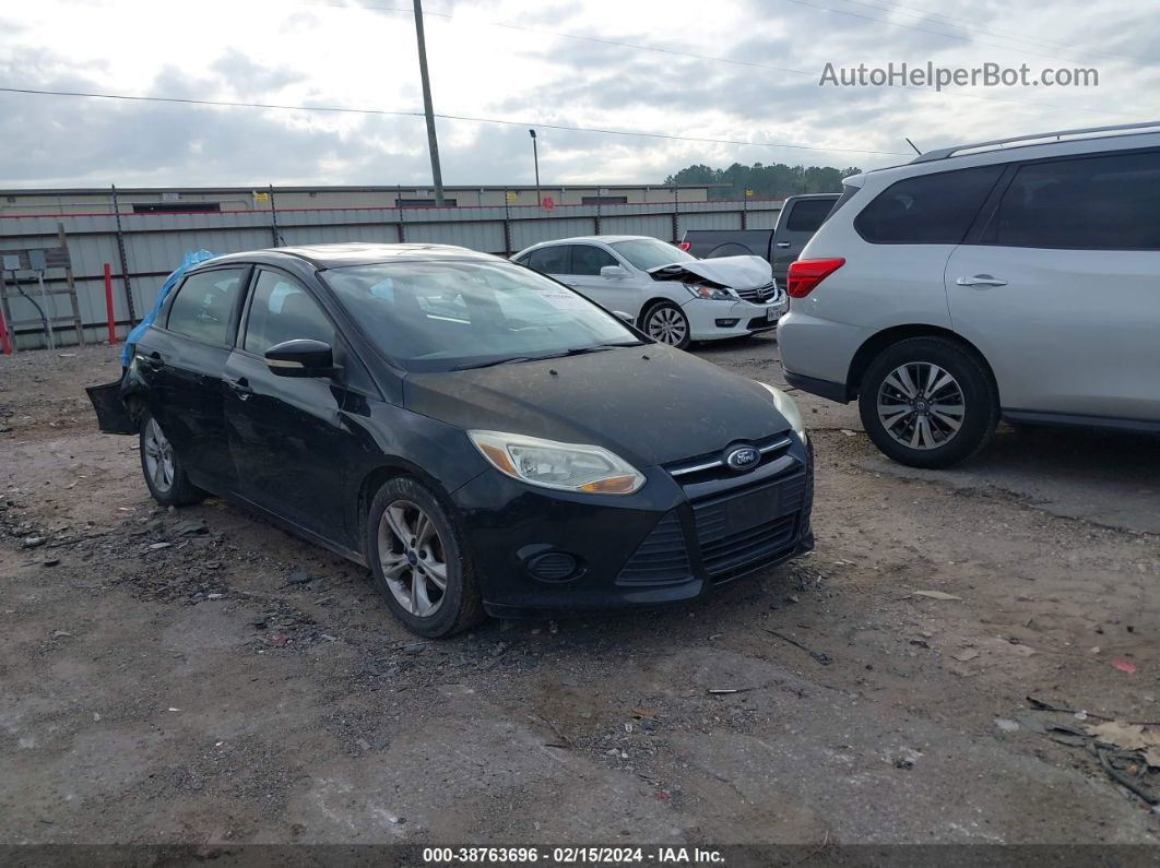 2014 Ford Focus Se Black vin: 1FADP3K23EL144943