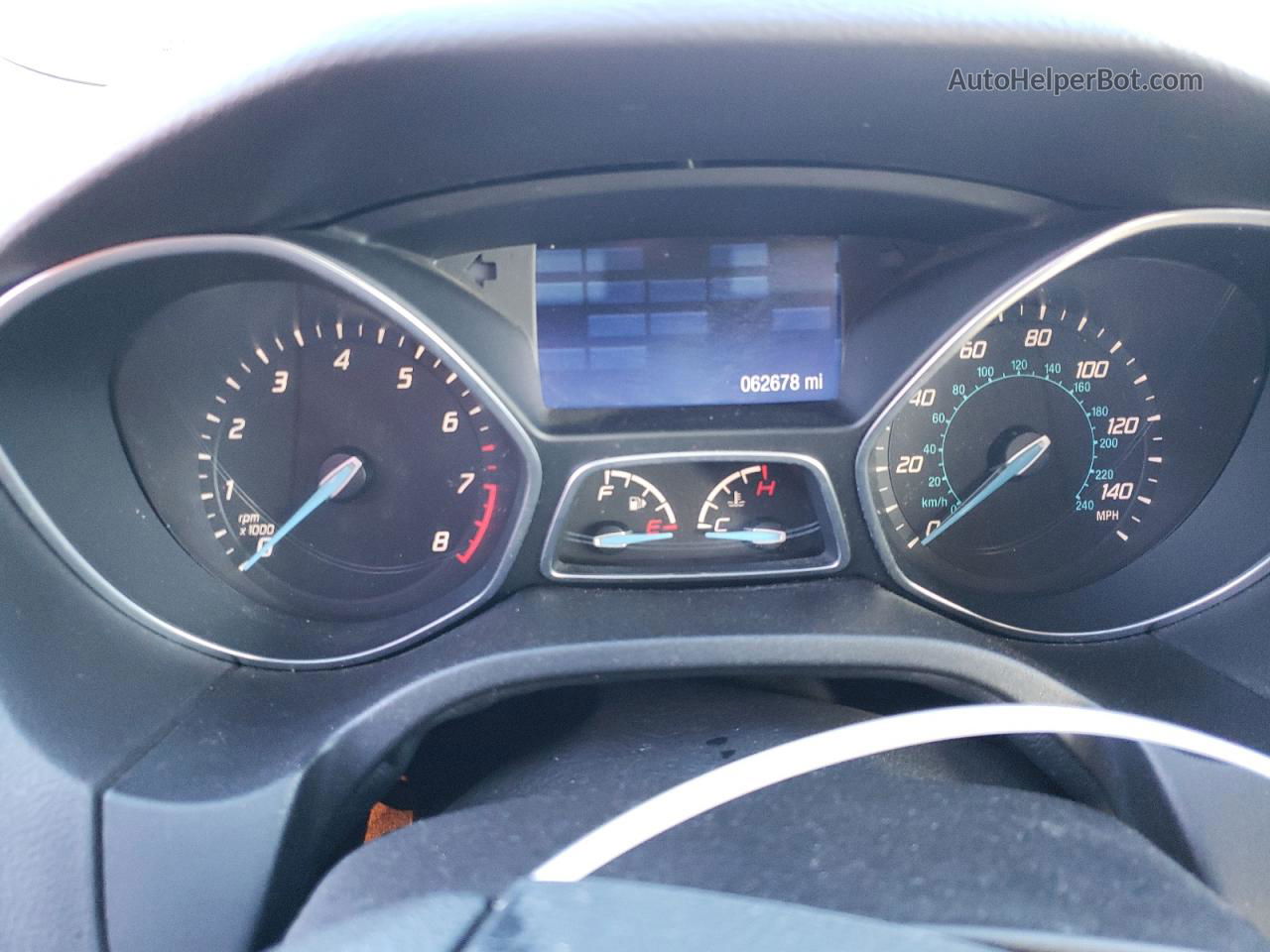 2014 Ford Focus Se Черный vin: 1FADP3K23EL155652