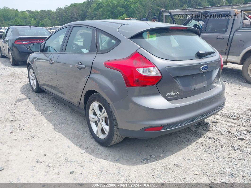 2014 Ford Focus Se Gray vin: 1FADP3K23EL188070