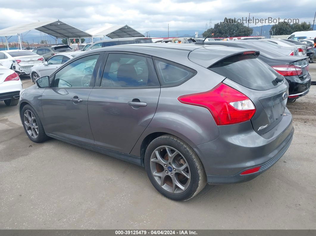 2014 Ford Focus Se Gray vin: 1FADP3K23EL254701