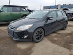 2014 Ford Focus Se Black vin: 1FADP3K23EL268002