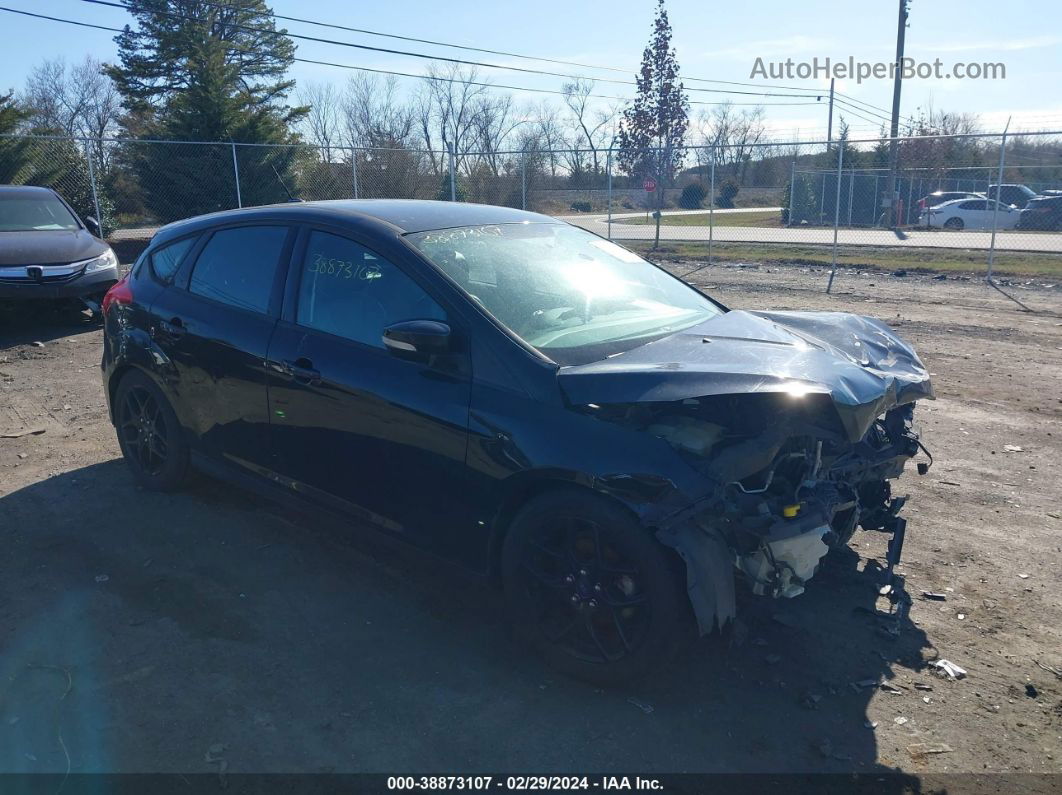 2015 Ford Focus Se Black vin: 1FADP3K23FL338745