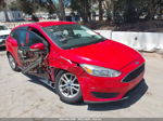 2016 Ford Focus Se Red vin: 1FADP3K23GL268682