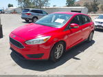 2016 Ford Focus Se Red vin: 1FADP3K23GL268682