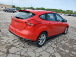 2017 Ford Focus Se Красный vin: 1FADP3K23HL232735