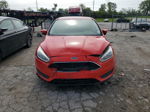 2017 Ford Focus Se Red vin: 1FADP3K23HL232735