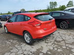 2017 Ford Focus Se Red vin: 1FADP3K23HL232735