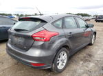 2017 Ford Focus Se Gray vin: 1FADP3K23HL306302