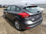 2017 Ford Focus Se Gray vin: 1FADP3K23HL306302