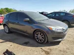 2018 Ford Focus Se Gray vin: 1FADP3K23JL234748