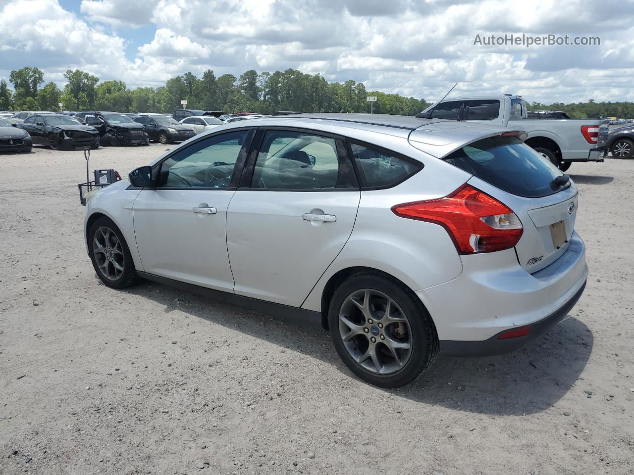 2013 Ford Focus Se Gray vin: 1FADP3K24DL164875