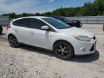 2013 Ford Focus Se White vin: 1FADP3K24DL183488