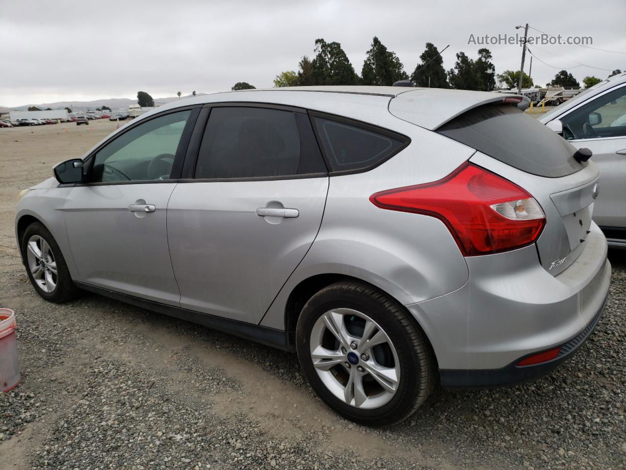 2013 Ford Focus Se Silver vin: 1FADP3K24DL273062