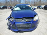 2013 Ford Focus Se Blue vin: 1FADP3K24DL303063