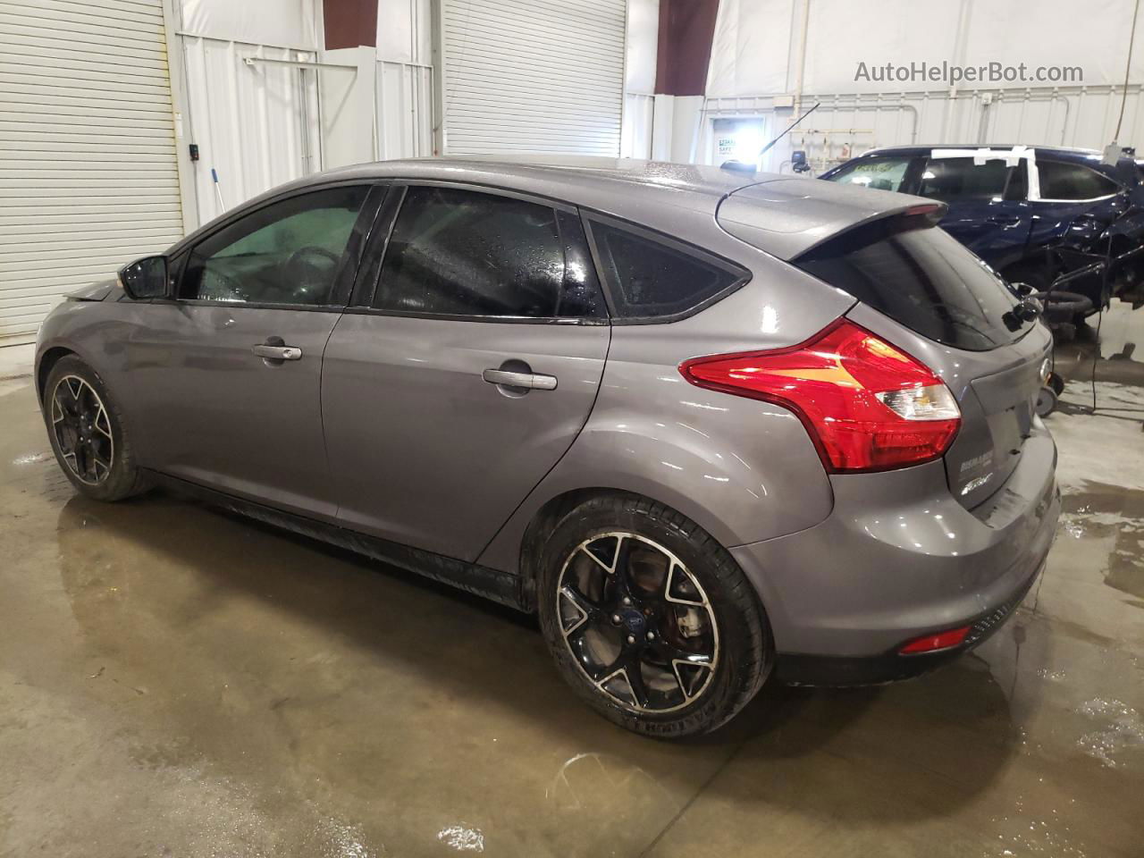 2014 Ford Focus Se Серый vin: 1FADP3K24EL208021